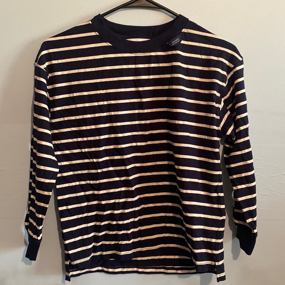 Zara striped shirt with label - Picture 1 of 5